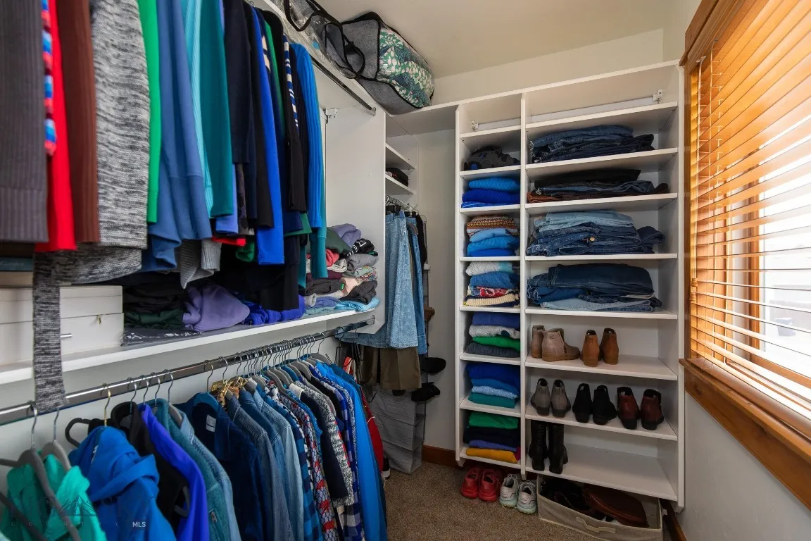 Upstairs Primary Bedroom Walk-in Closet
