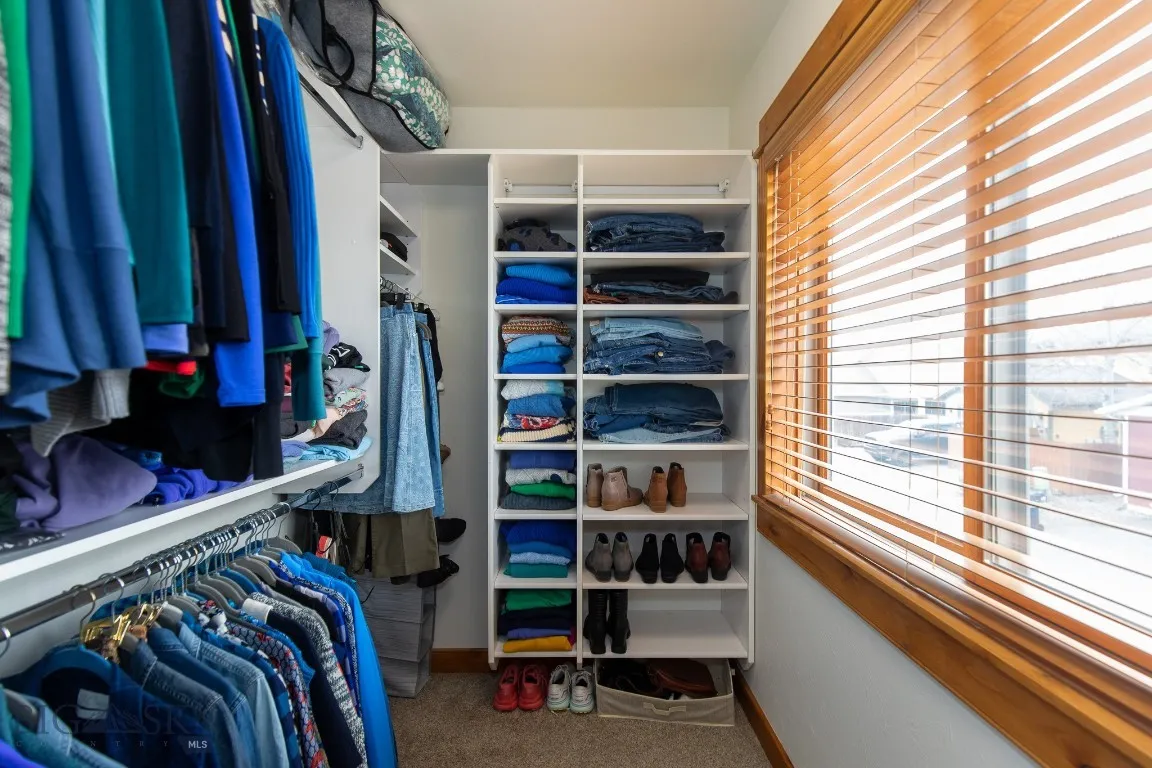 Upstairs Primary Bedroom Walk-in Closet
