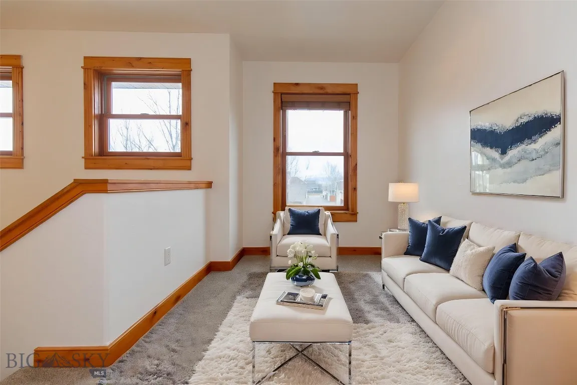 Upstairs Sitting Area - Virtually Staged
