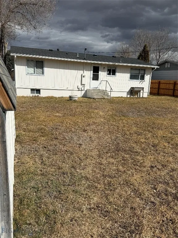 Rear of house from the south