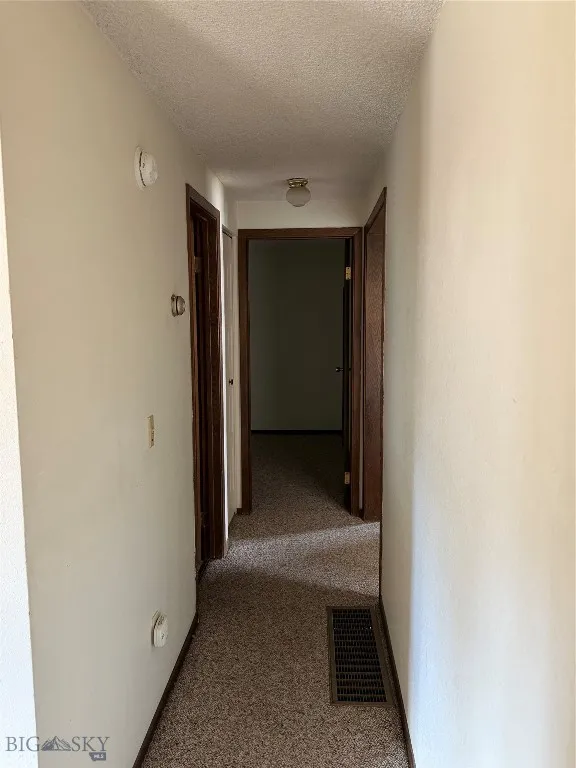 hallway to bedrooms, bathroom


