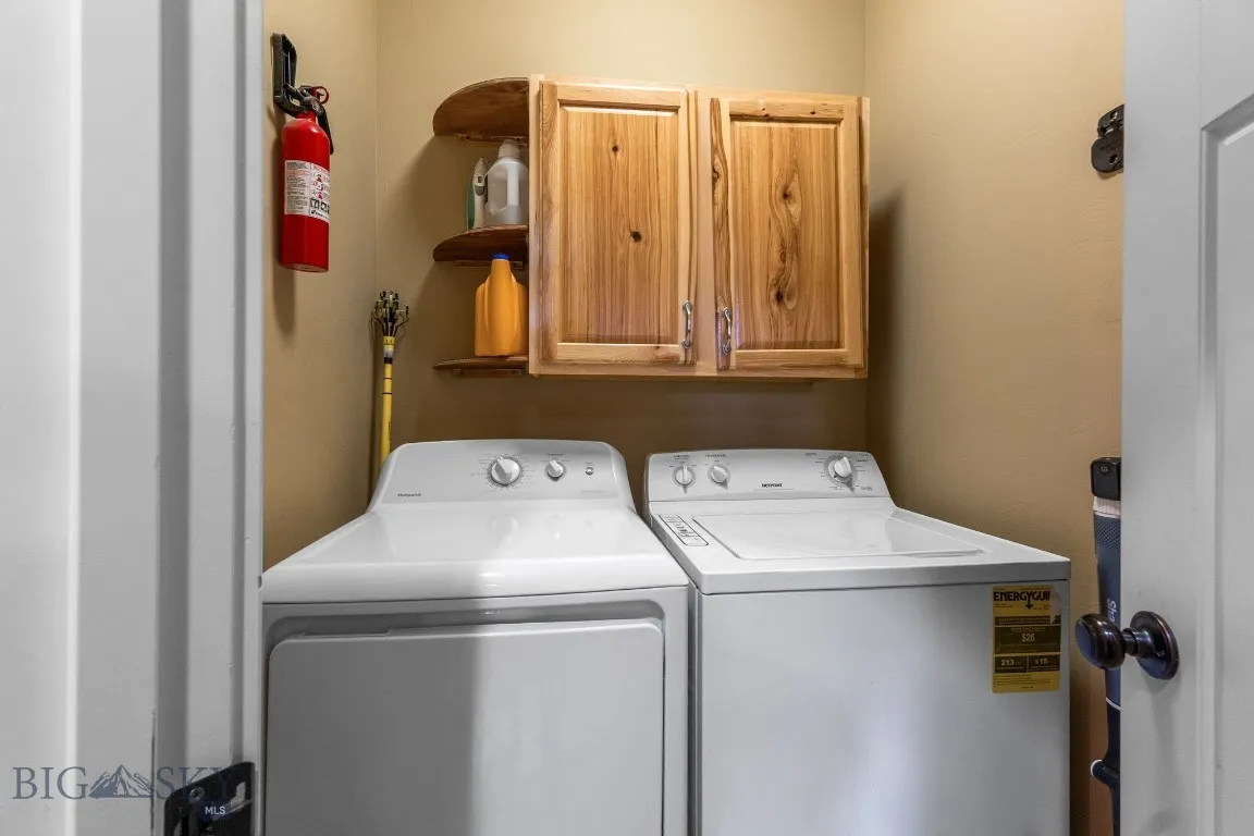 Main floor laundry room