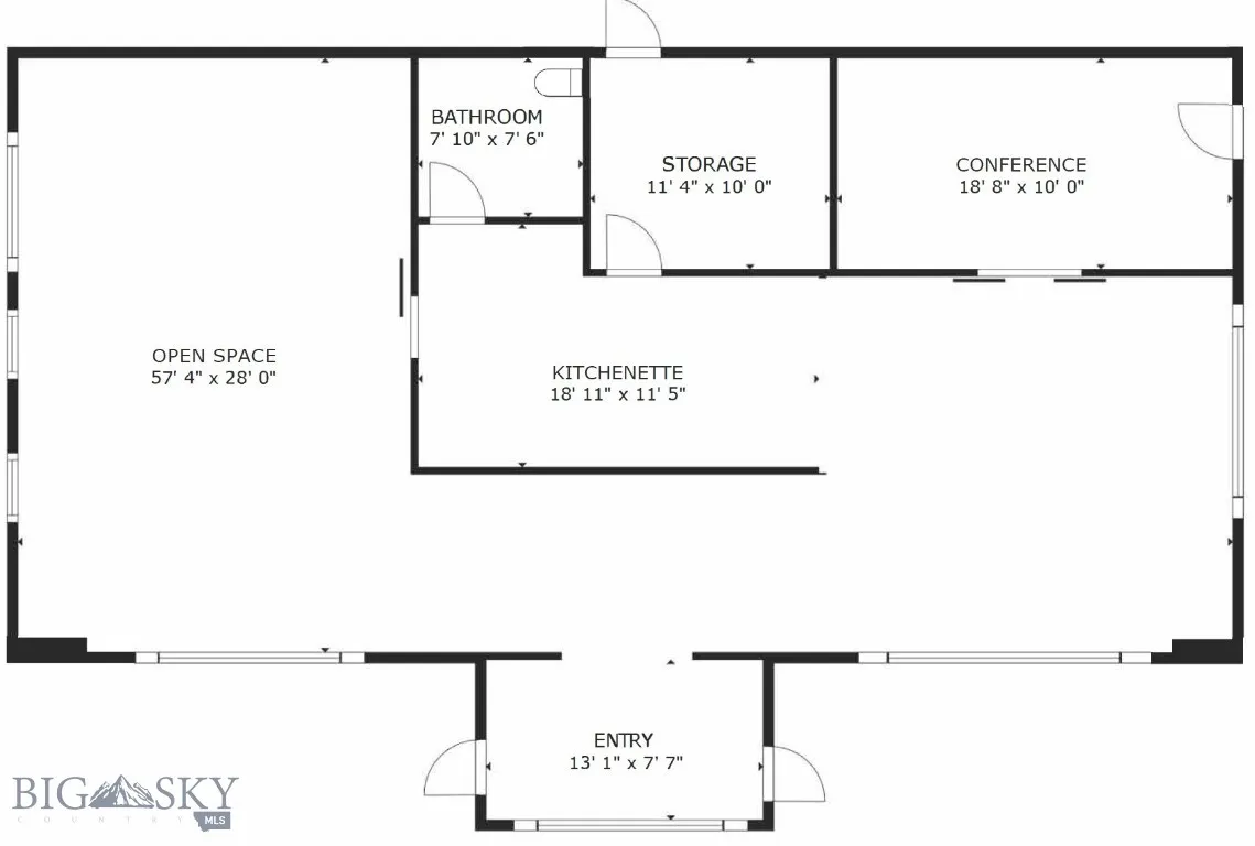 Main level floorplan
