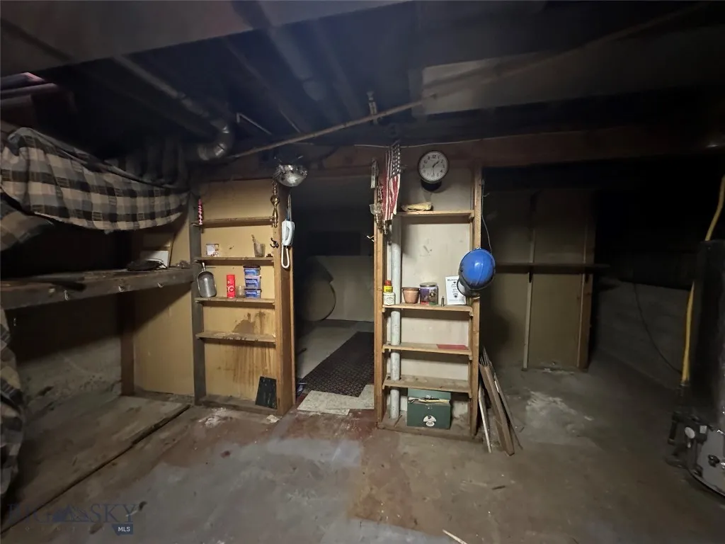 Small room in basement (was a non-conforming bedroom and bath)