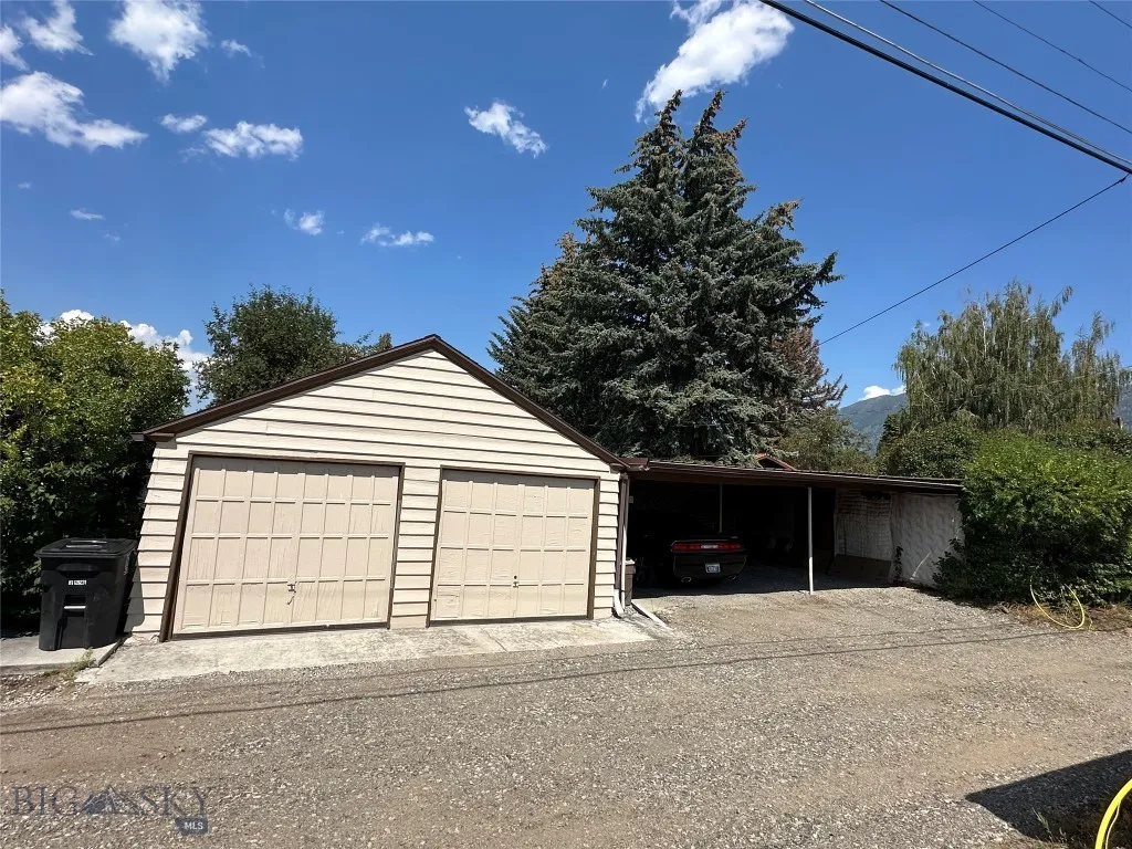 Garage and carport