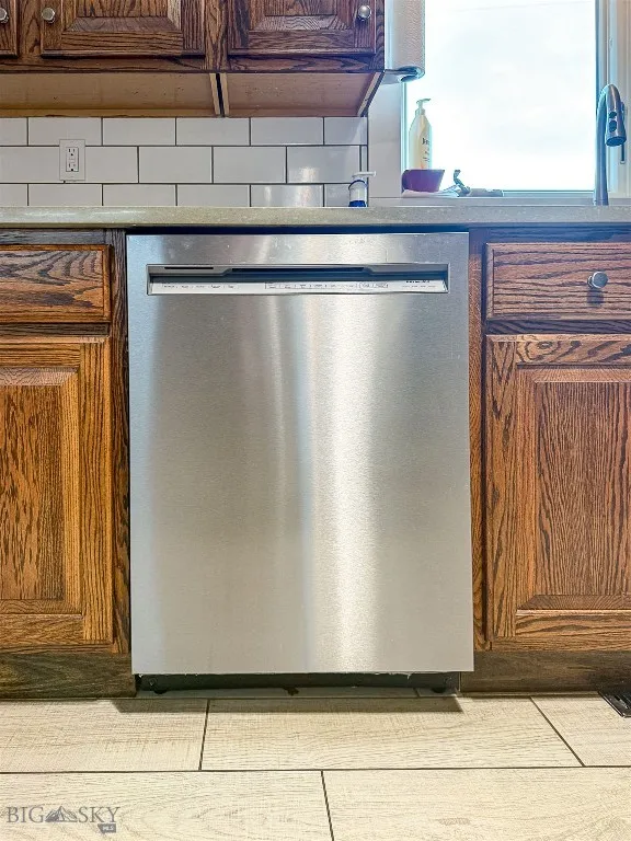 Stainless steel dishwasher