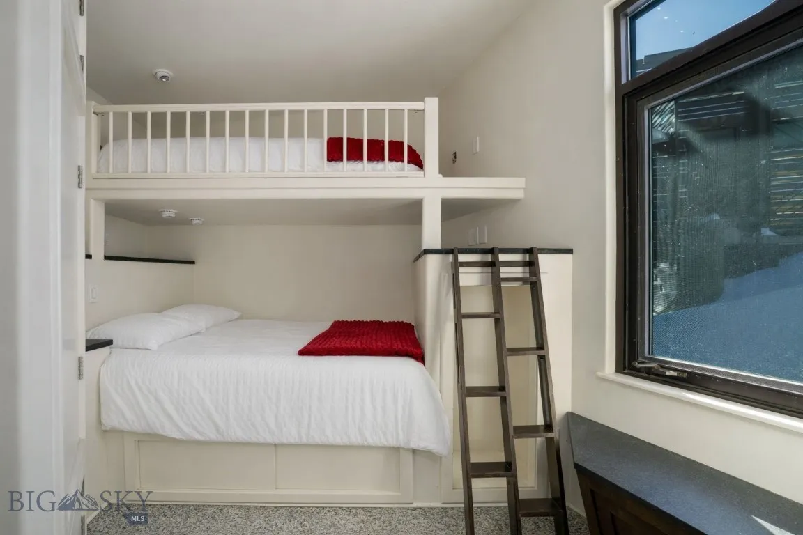 Bedroom in guest suite