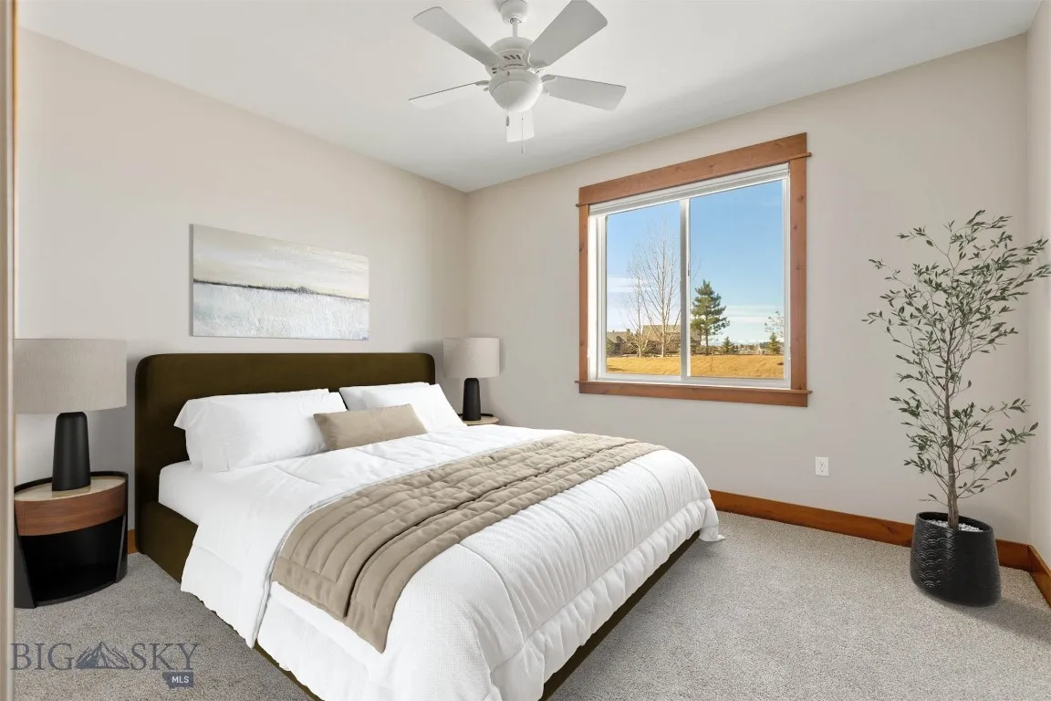 Bedroom 3. Virtually staged.
