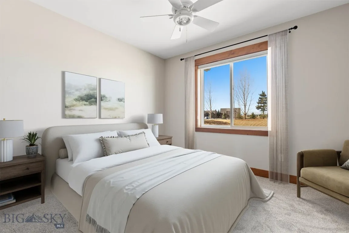 4th bedroom. Virtually staged.