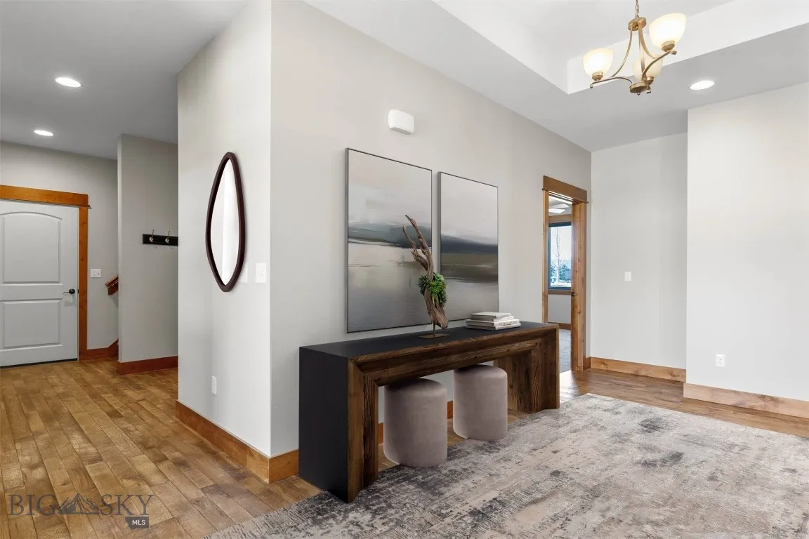 Wide and inviting entry. Virtually staged.