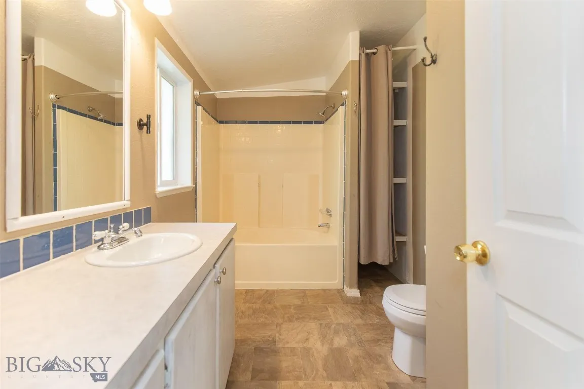 Flooring in bathroom was recently replaced so could be a little different than pictured
