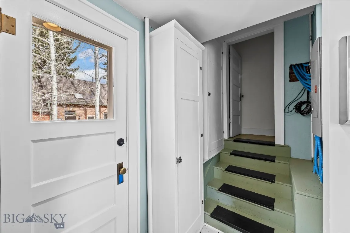 Back staircase