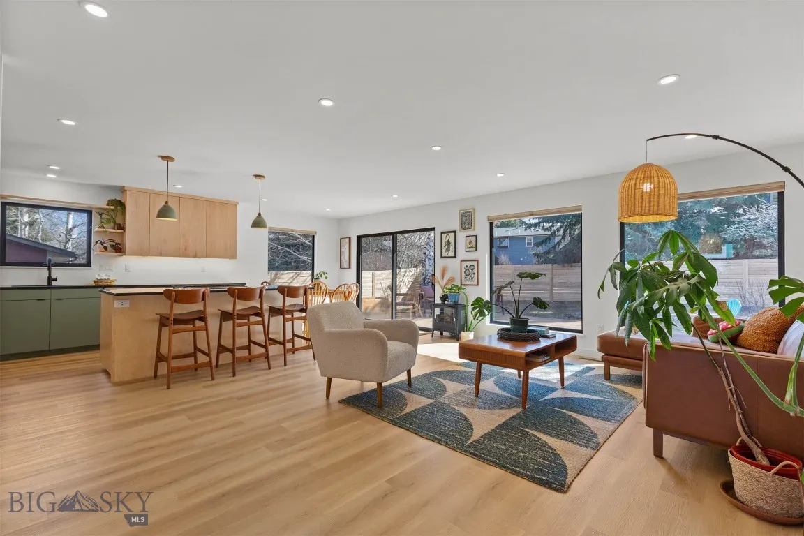 Updated open floor plan