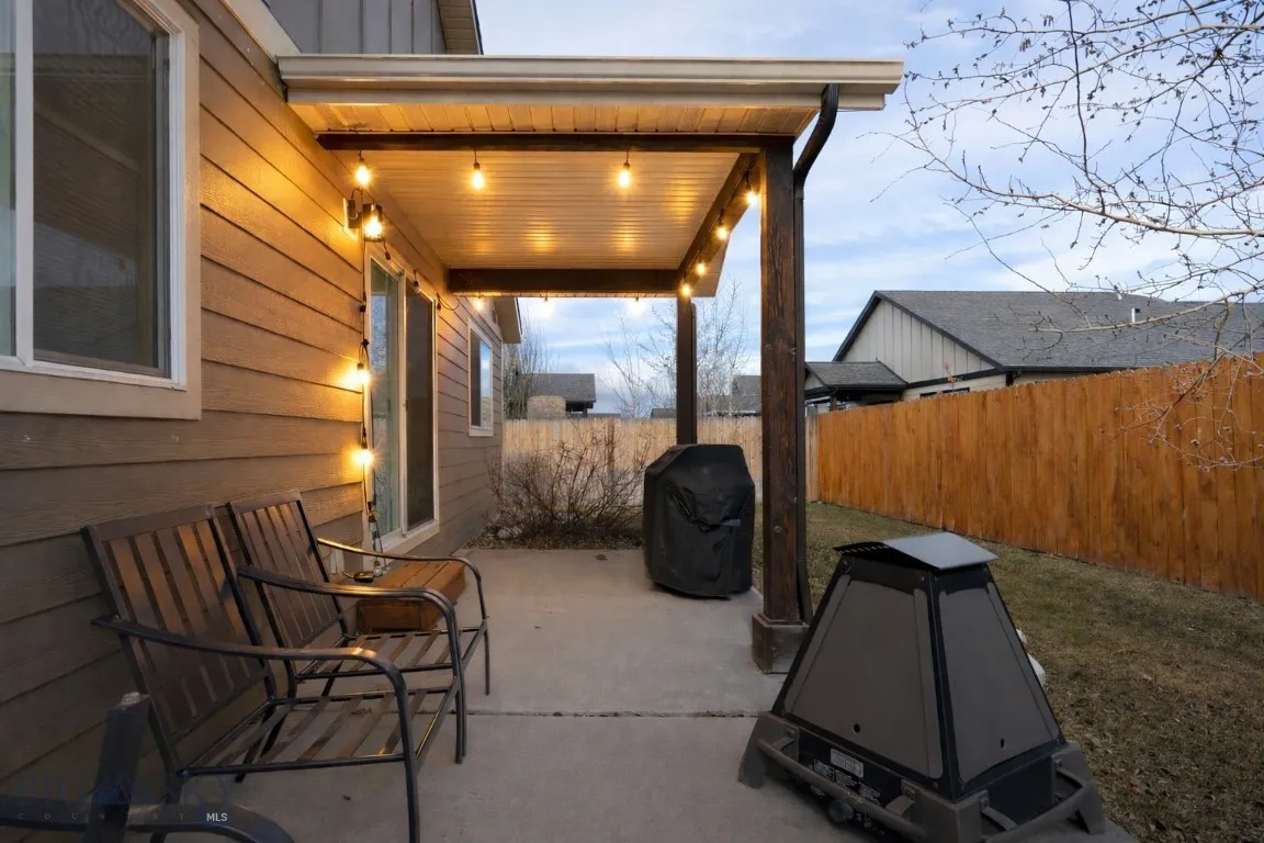 Rear Patio