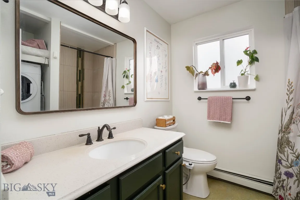Updated bathroom