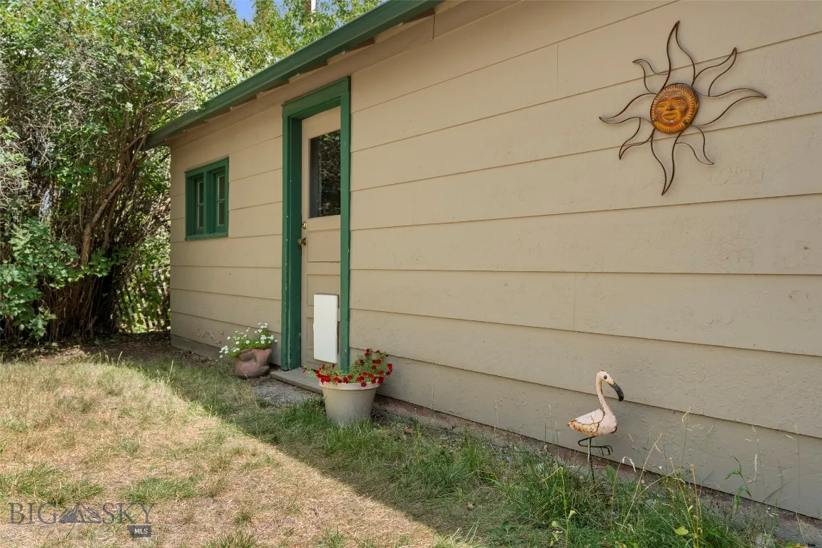 Garage entrance