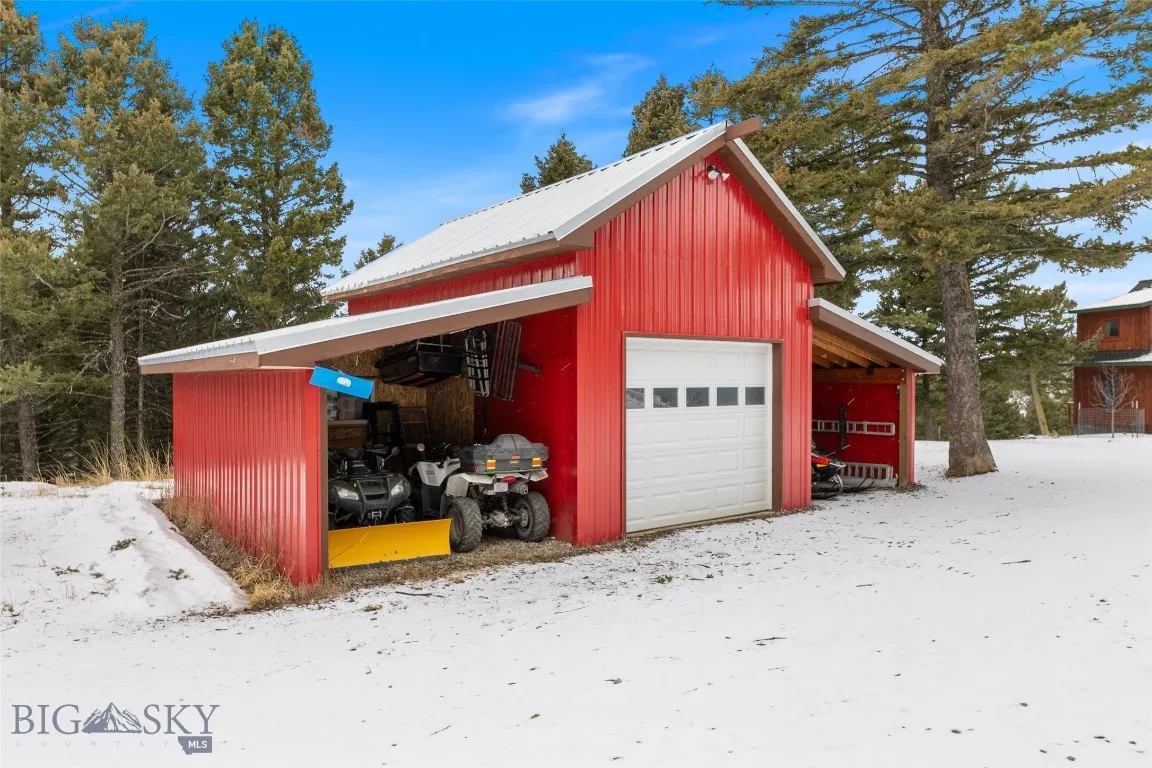 Large shop with workshop area, attic storage and 240 service for welding