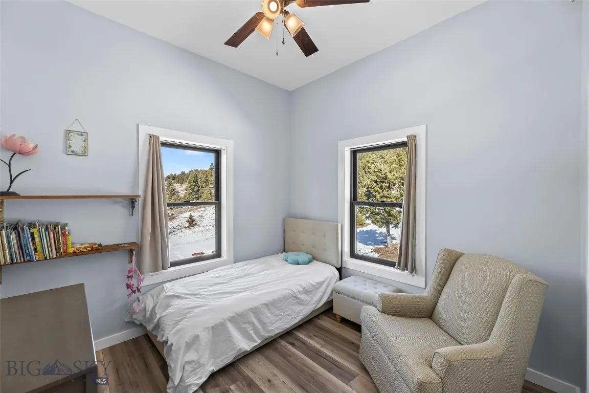 Bedroom #3 -  light & bright with 10 foot ceilings