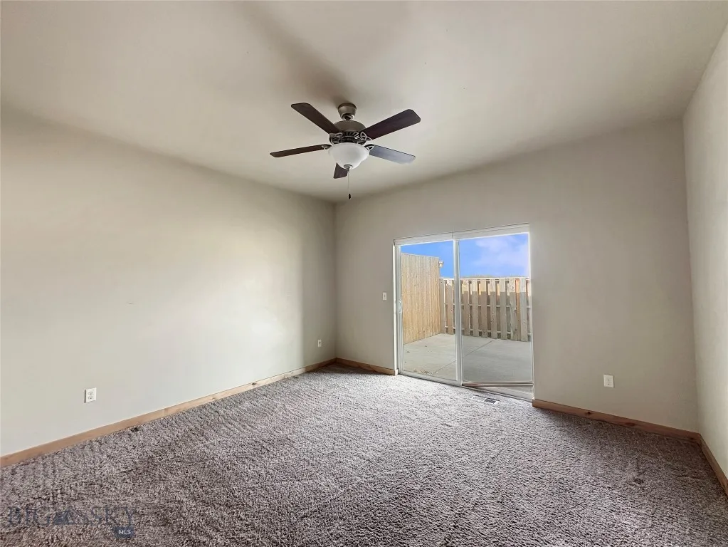 Master Bedroom - private exit to patio
