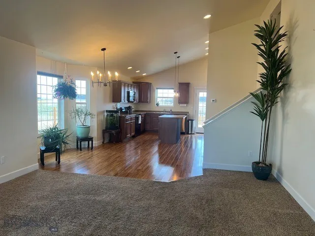 Living Room looking to Kitchen