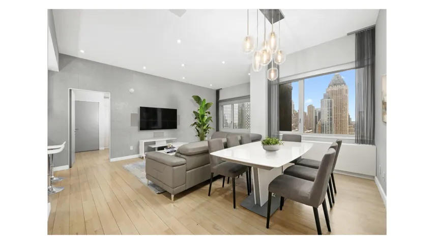 322 W 57th Street 36p, New York City, New York 10019, 2 Bedrooms Bedrooms, 7 Rooms Rooms,3 BathroomsBathrooms,Residential Lease,For Rent,57TH,RLS20064903