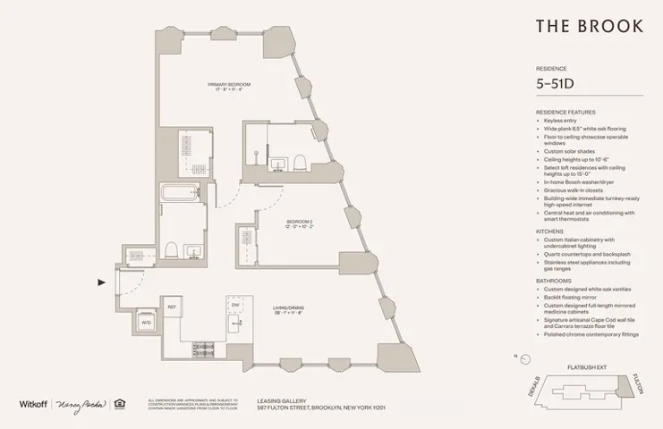 567 Fulton Street 7d, New York City, New York 11201, 2 Bedrooms Bedrooms, 4 Rooms Rooms,1 BathroomBathrooms,Residential Lease,For Rent,Fulton,RLS20071599