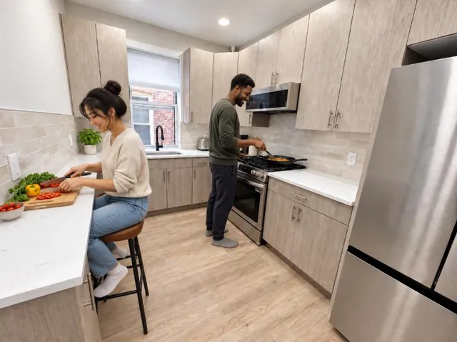 Virtual Staged Kitchen