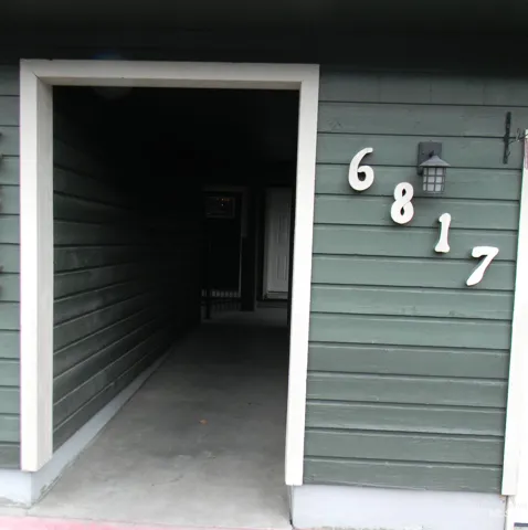 View of exterior entry