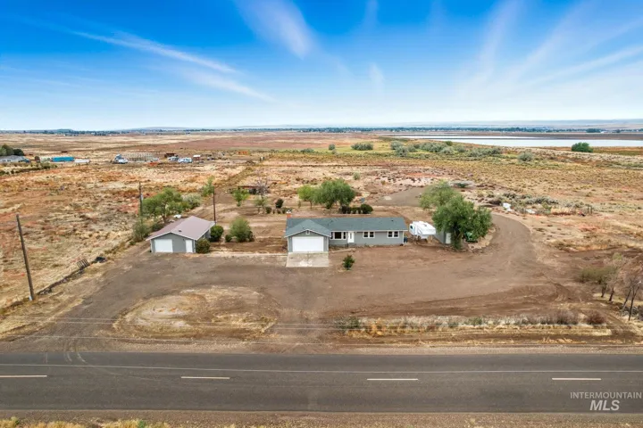 View of rural area with a desert landscape