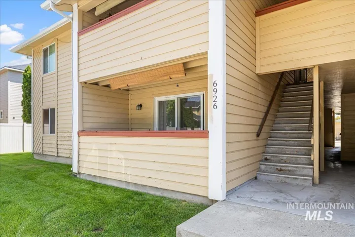 Doorway to property
