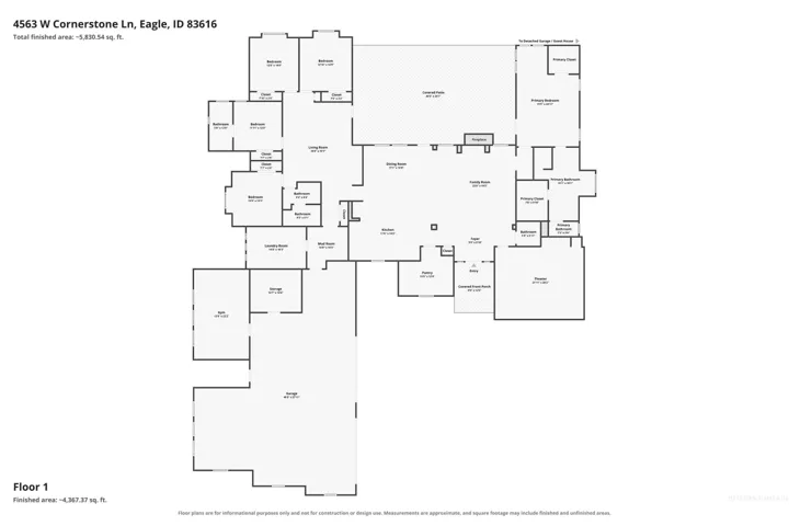 4563 W Cornerstone Lane, Eagle, Idaho 83616