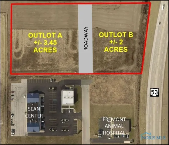 Outlot A Sean Drive, Fremont, Ohio 43420, ,Land,For Sale,Sean,6080595