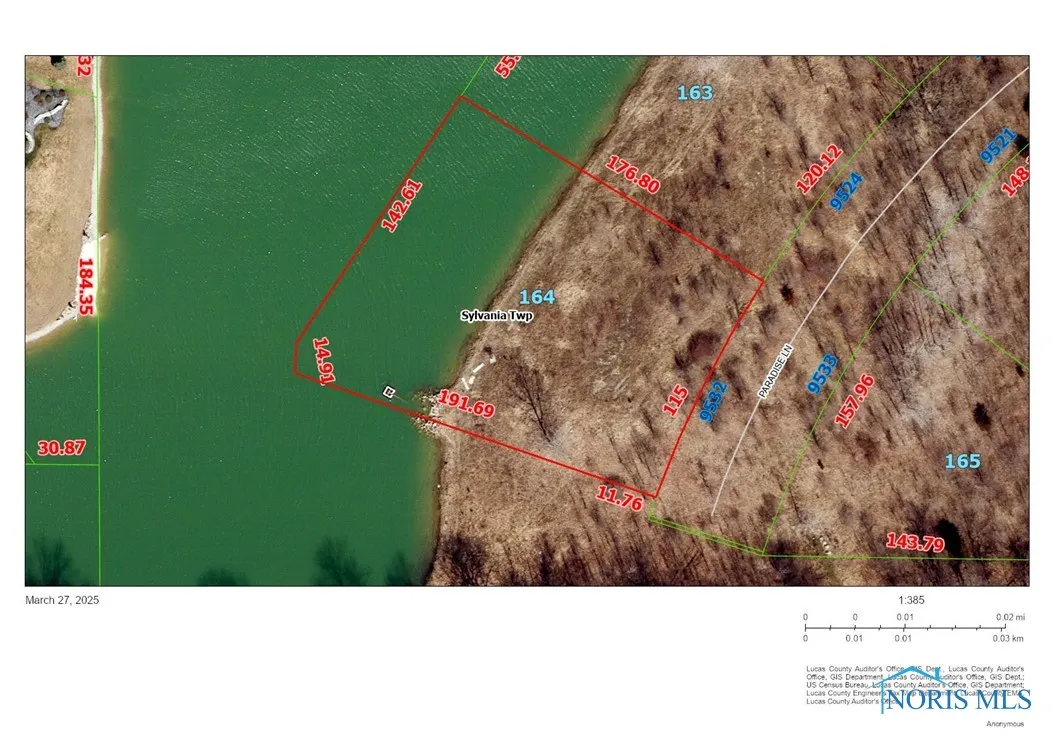 9532 Paradise Lane, Sylvania, Ohio 43560, ,Land,For Sale,Paradise Lane,6127624