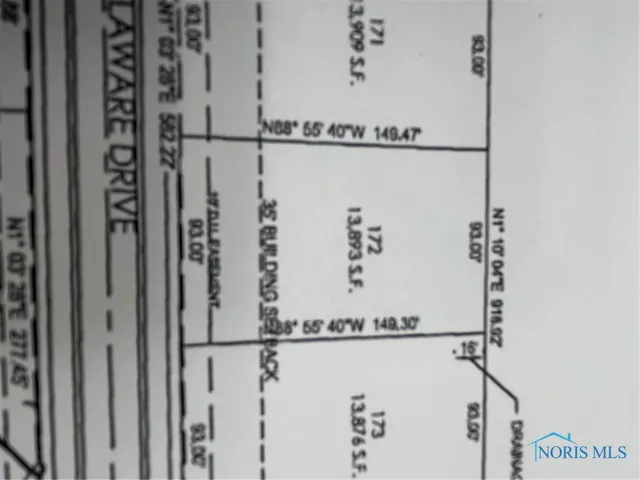 478 Delaware Drive, Perrysburg, Ohio 43551, ,Land,For Sale,Delaware,6131603