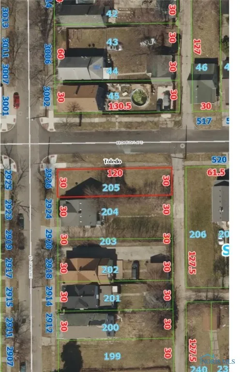 2926 Chestnut Street, Toledo, Ohio 43608, ,Land,For Sale,Chestnut,6133074