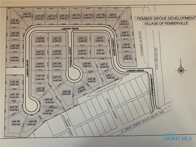 459 Linden (lot 40) Drive, Pemberville, Ohio 43450, ,Land,For Sale,Linden (Lot 40),6049318