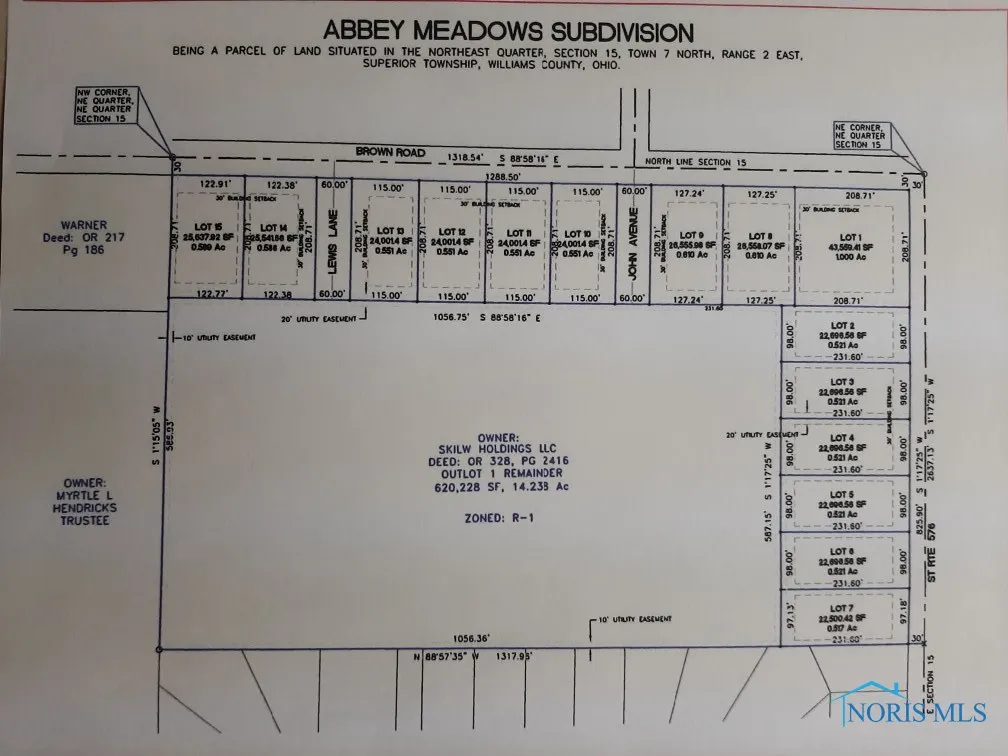 1521 Maplehurst (LOT 4) Avenue, Montpelier, Ohio 43543, ,Land,For Sale,Maplehurst (LOT 4),6054186