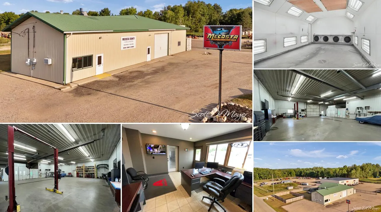 505 N Cass St, Morley, MI 49336