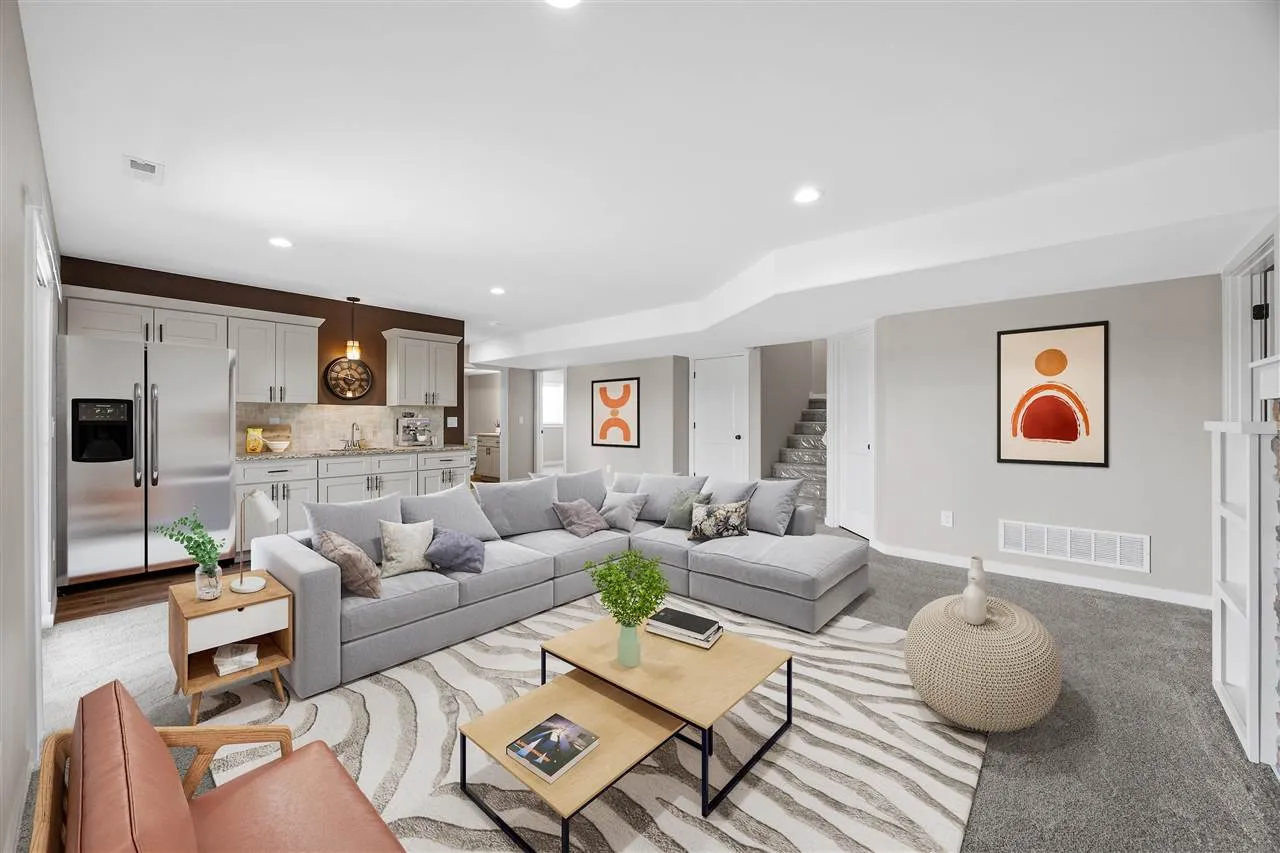 This photo is virtually staged.