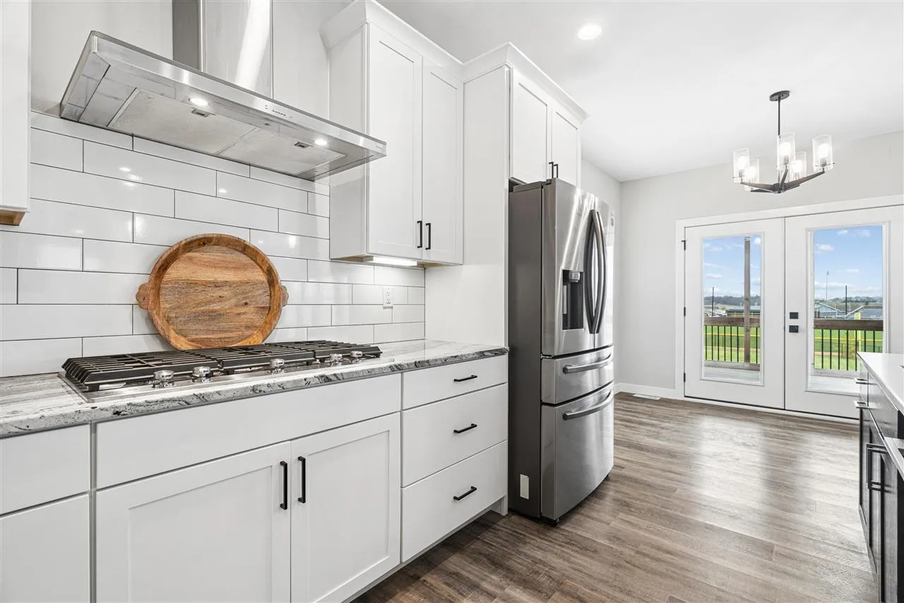 Gas Range and Vent Hood