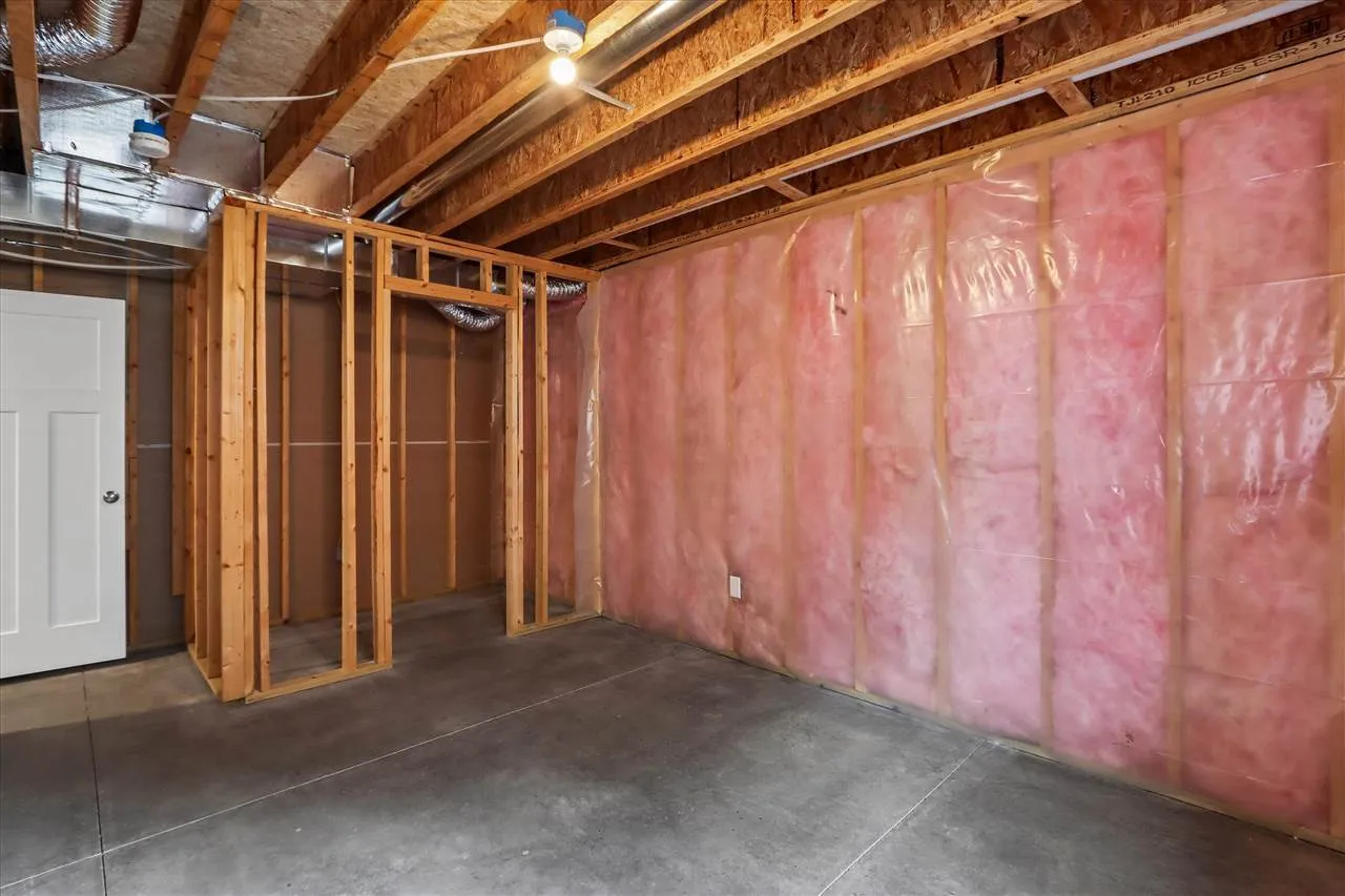Framed out 4th Bedroom